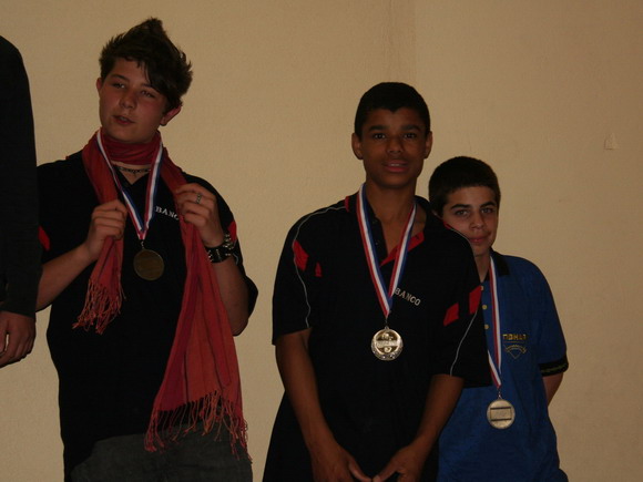 Equipe Cadets CHALON TT Interclubs 2008