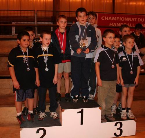 Le podium en 11ans Gar�ons