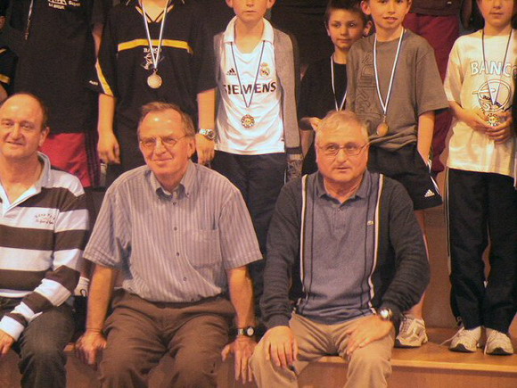 Les 2 JA sur le podium