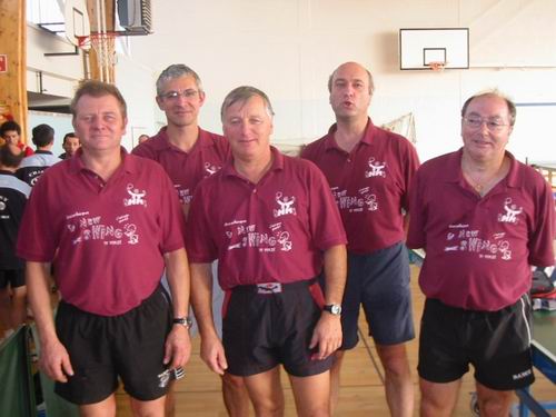 Les joueurs du T.T. HAUT MACONNAIS