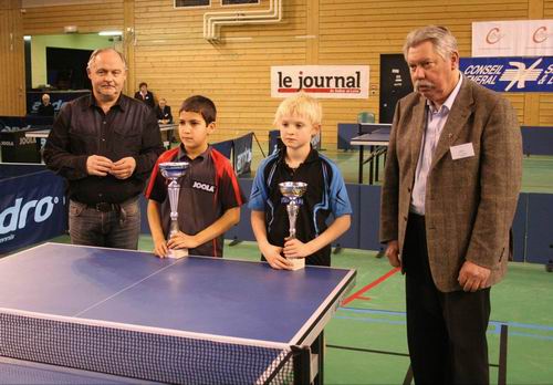 Le podium en -13 ans