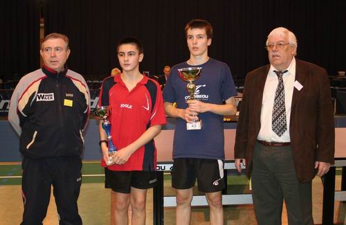 Le podium en -18 ans
