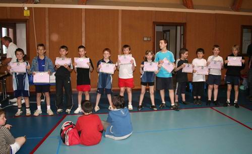Les joueurs medailles du Tableau 1