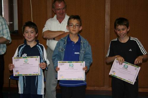 Les joueurs medailles du Tableau 1
