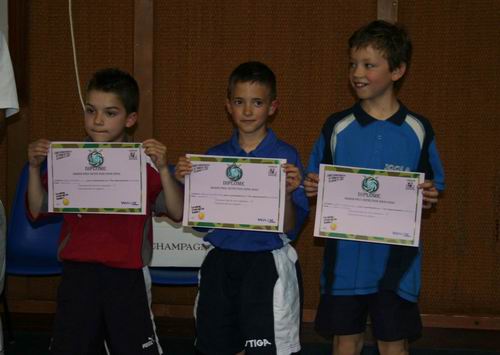 Les joueurs medailles du Tableau 2