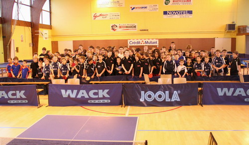 Les joueurs des Interclubs CD71