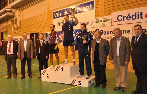 Le podium en Elites