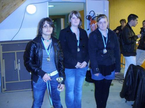 Podium Dames Toutes Series