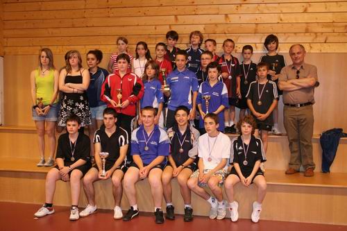 Podium titres departementaux