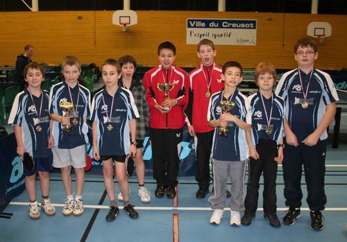 Le podium en 13ans Gar�ons