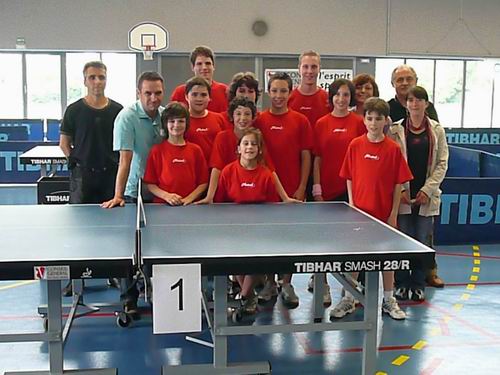 Le Comit� CD71 sur la 3eme marche du podium