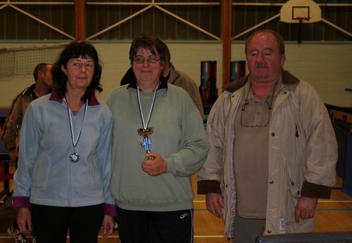 Le podium en V�t�rans 2 Dames