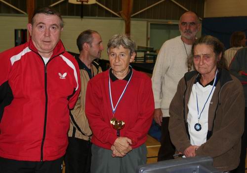 Le podium en V�t�rans 3 Dames