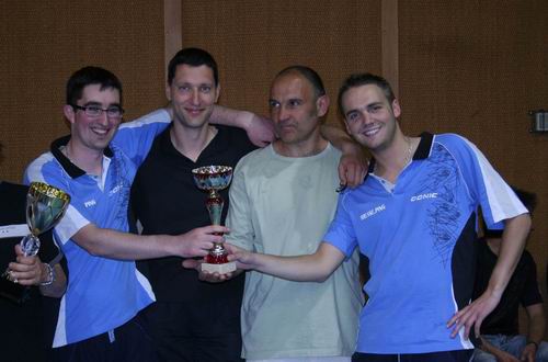 Le podium en D4: Bresse Ping