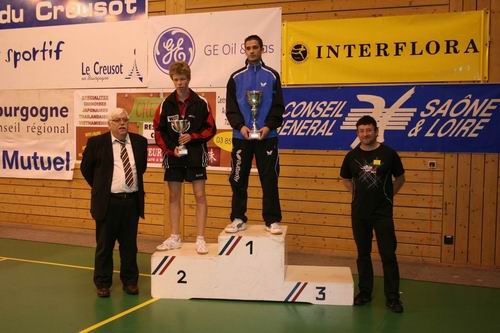 Le Podium en cat�gorie M21