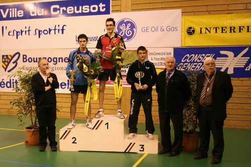 Le Podium en cat�gorie Elites