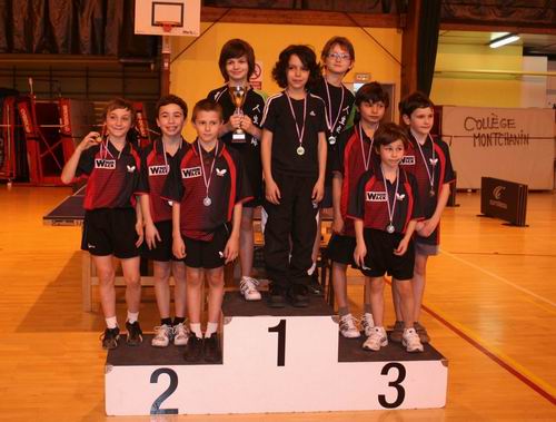 Le podium en 11ans Gar�ons
