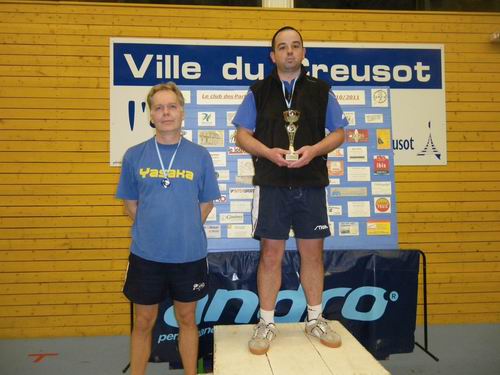 Le podium en V�t�rans 1 Messieurs