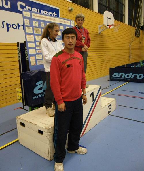 Le podium en V�t�rans 3 Dames
