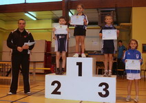 Le Podium du Tour 2 du Grand Prix Detection