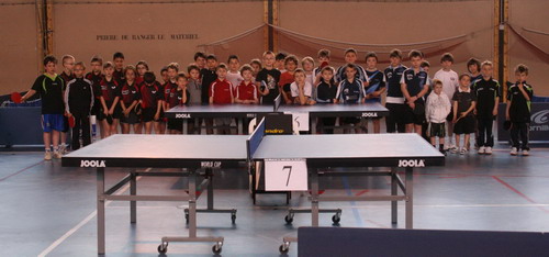 Les joueurs du grand prix detection Tour 4