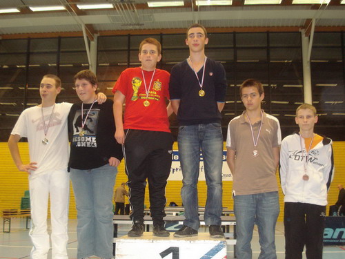 Les joueurs du Tableau 15 / 18ans