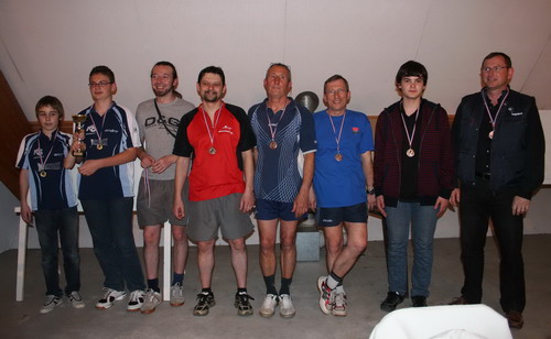Podium Doubles Messieurs DM1400