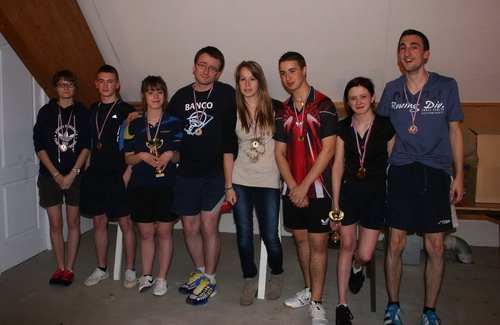 Podium Doubles mixtes