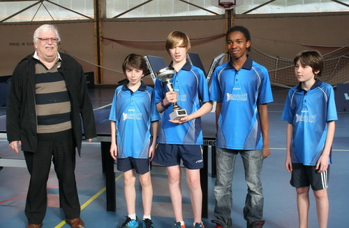 Le podium des titres en D4