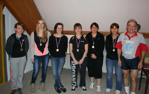 Podium Doubles Dames