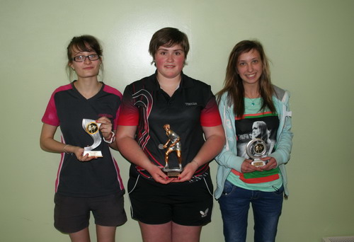 Le podium en Seniors Dames
