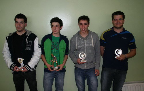 Le podium en Seniors Messieurs