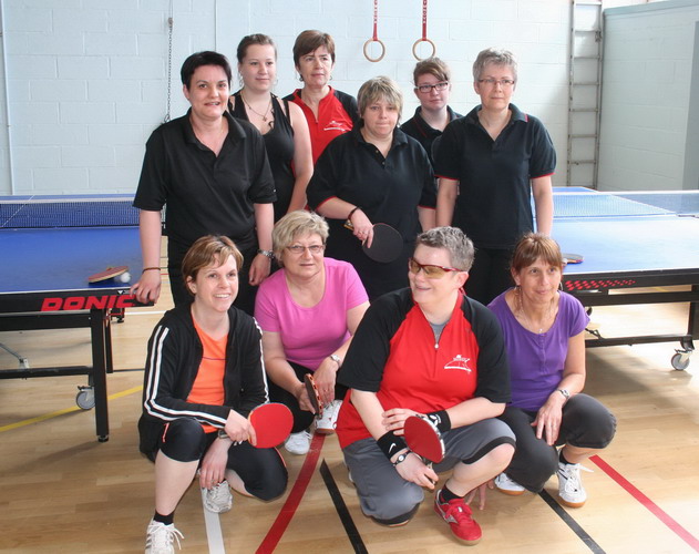 Les joueuses du troph�e des dames Tour 3