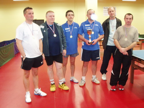 Le podium en V�t�rans 1 Messieurs