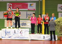 Caroline MOIROUX et Isabelle LANCIAUX 3emes en double