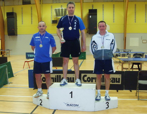 Le podium en V�t�rans 1 Messieurs