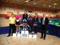 Irina CIOBANU sur le Podium