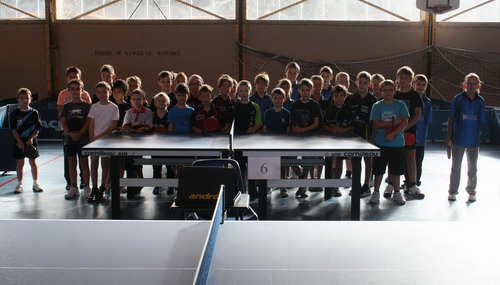 Les joueurs du grand prix detection Tour 2