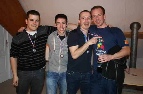 Podium Doubles Messieurs DM2800