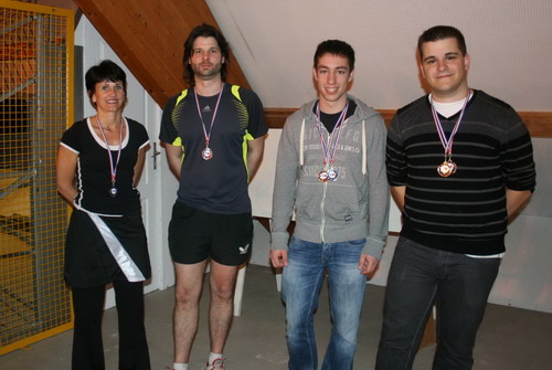 Podium Doubles mixtes