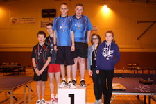 Le Podium du Tableau 1 du tour 4 du Grand Prix Jeunes