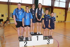 Le Podium du Tableau 3 du tour 5 du Grand Prix Jeunes