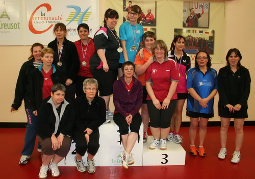 Les joueuses du Grand Prix Dames Tour 3