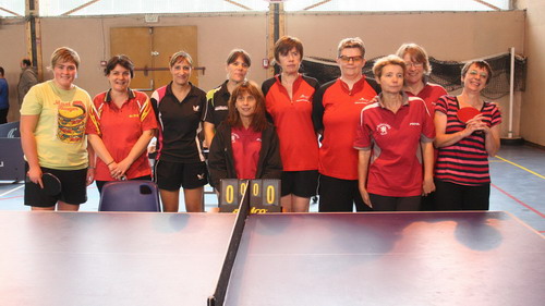 Les joueuses du troph�e des dames Tour 2