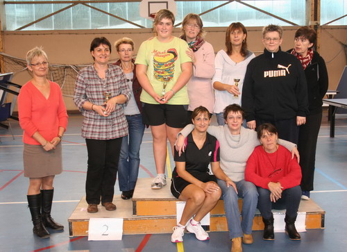 Les joueuses du troph�e des dames Tour 2
