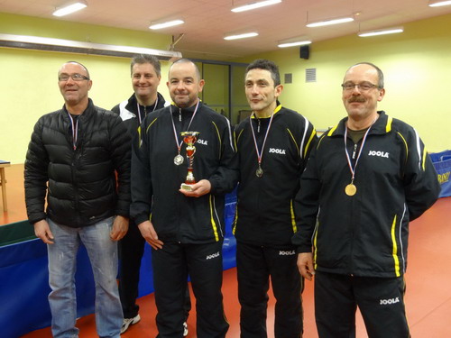 Le podium en CNV V�t�rans 1  Messieurs