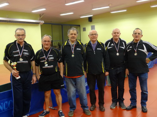 Le podium en CNV V�t�rans 3  Messieurs