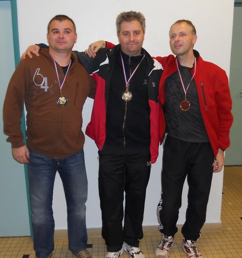 Le podium en V�t�rans 1 Messieurs