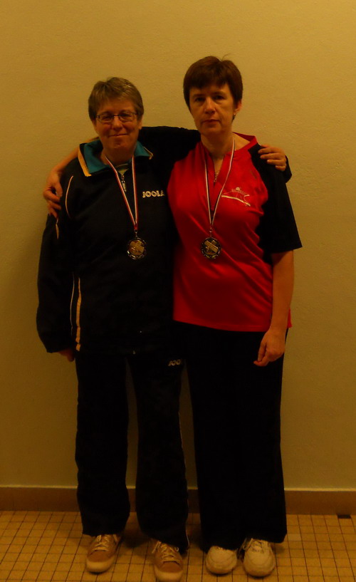 Le podium en V�t�rans 2  Dames
