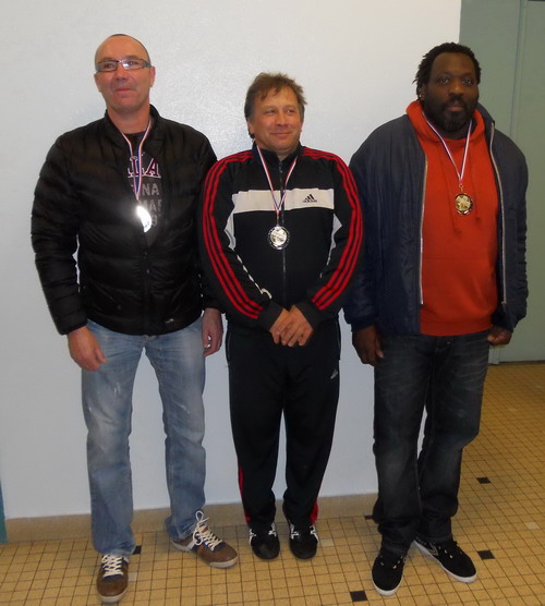 Le podium en V�t�rans 2  Messieurs